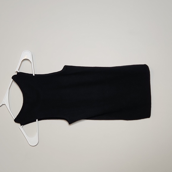 NEW Quince Feather Weight Cashmere Ribbed Tank Black Sz XS - Picture 11 of 11